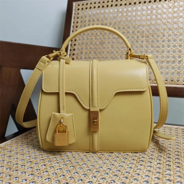 Calfskin Mini Top Handle Bag - Image 3